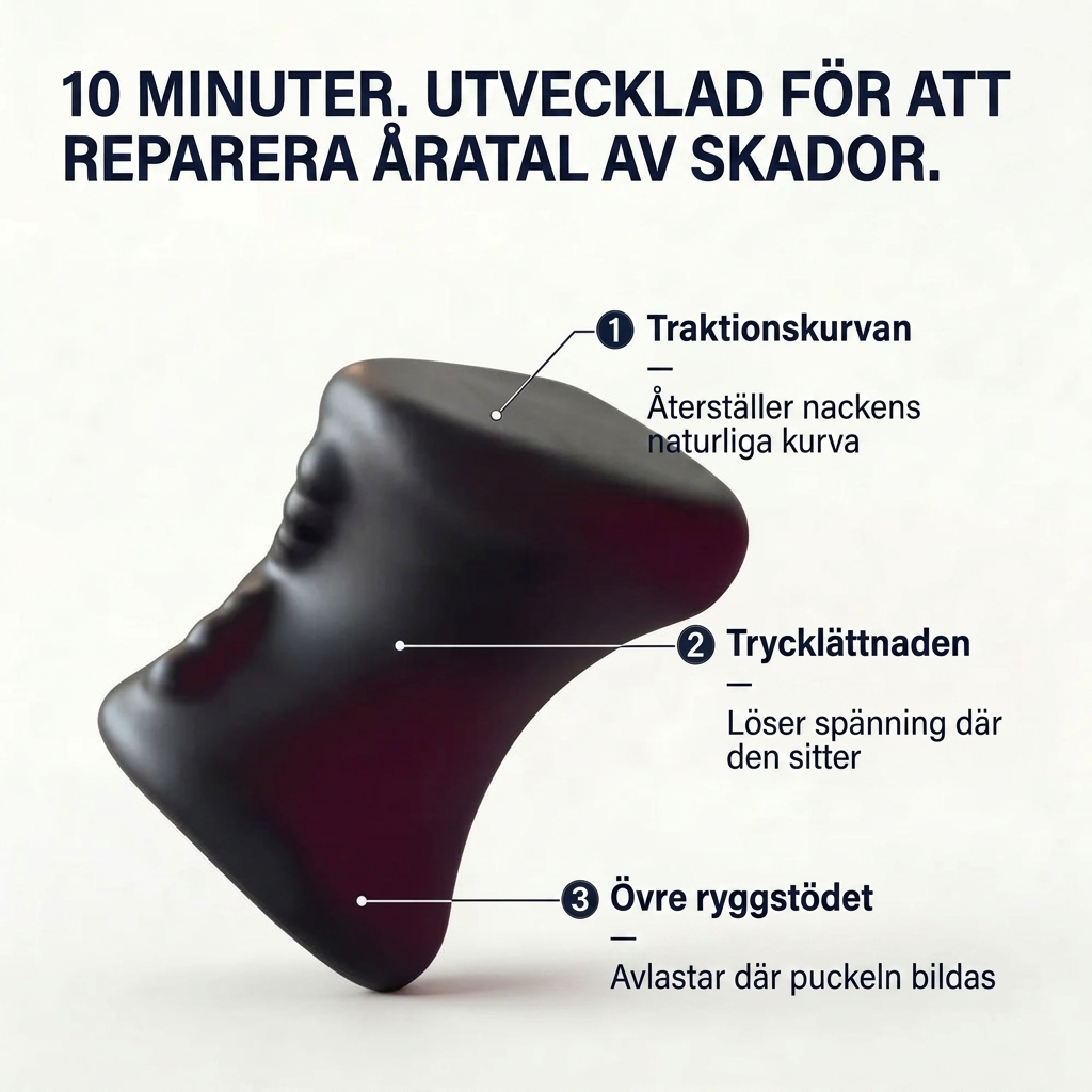 Velvra nackbåge diagram